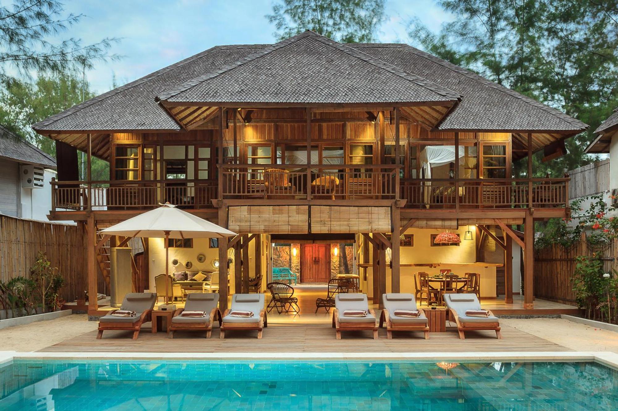 The Gili Beach Resort Gili Trawangan Bagian luar foto