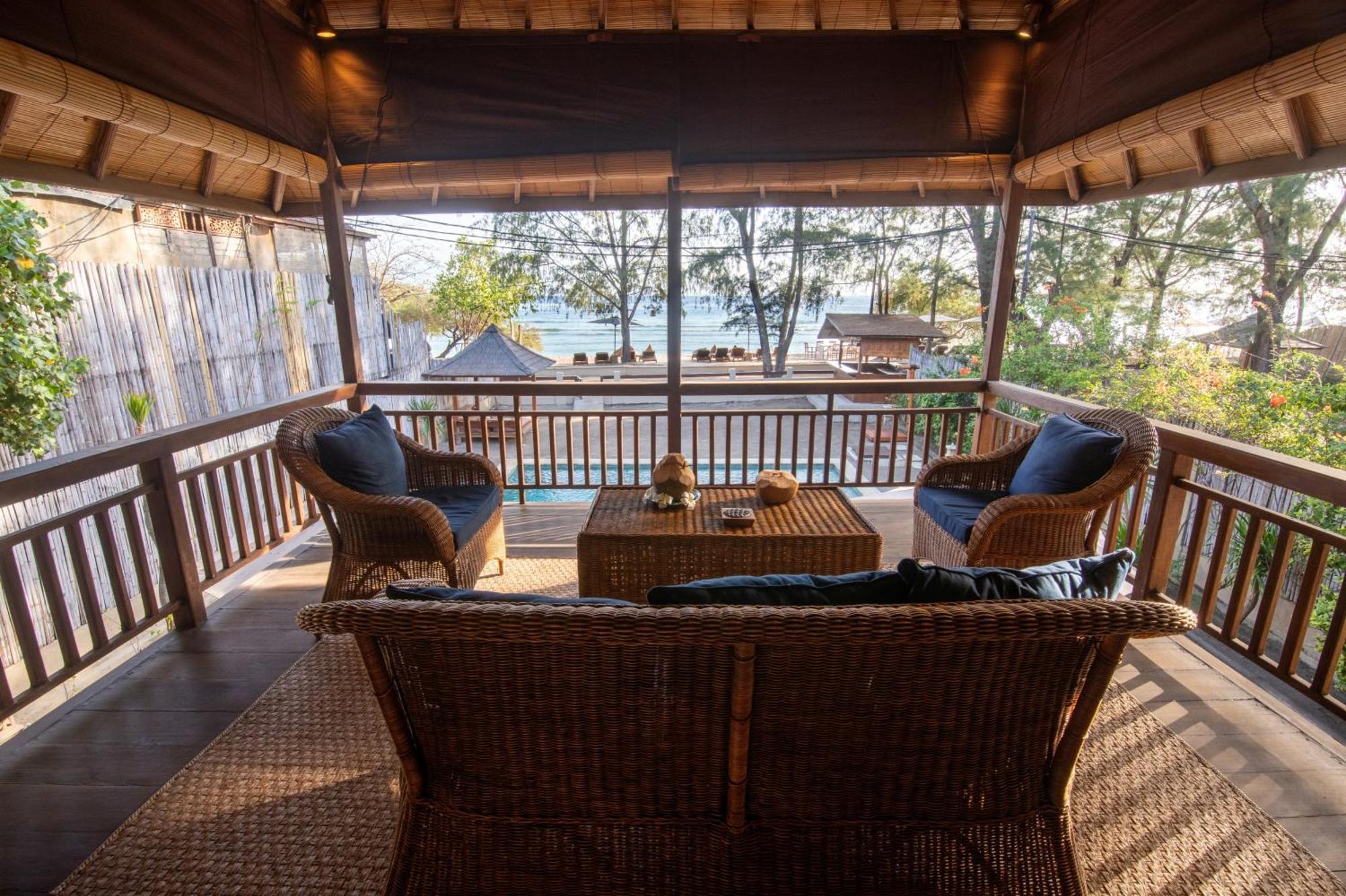 The Gili Beach Resort Gili Trawangan Bagian luar foto