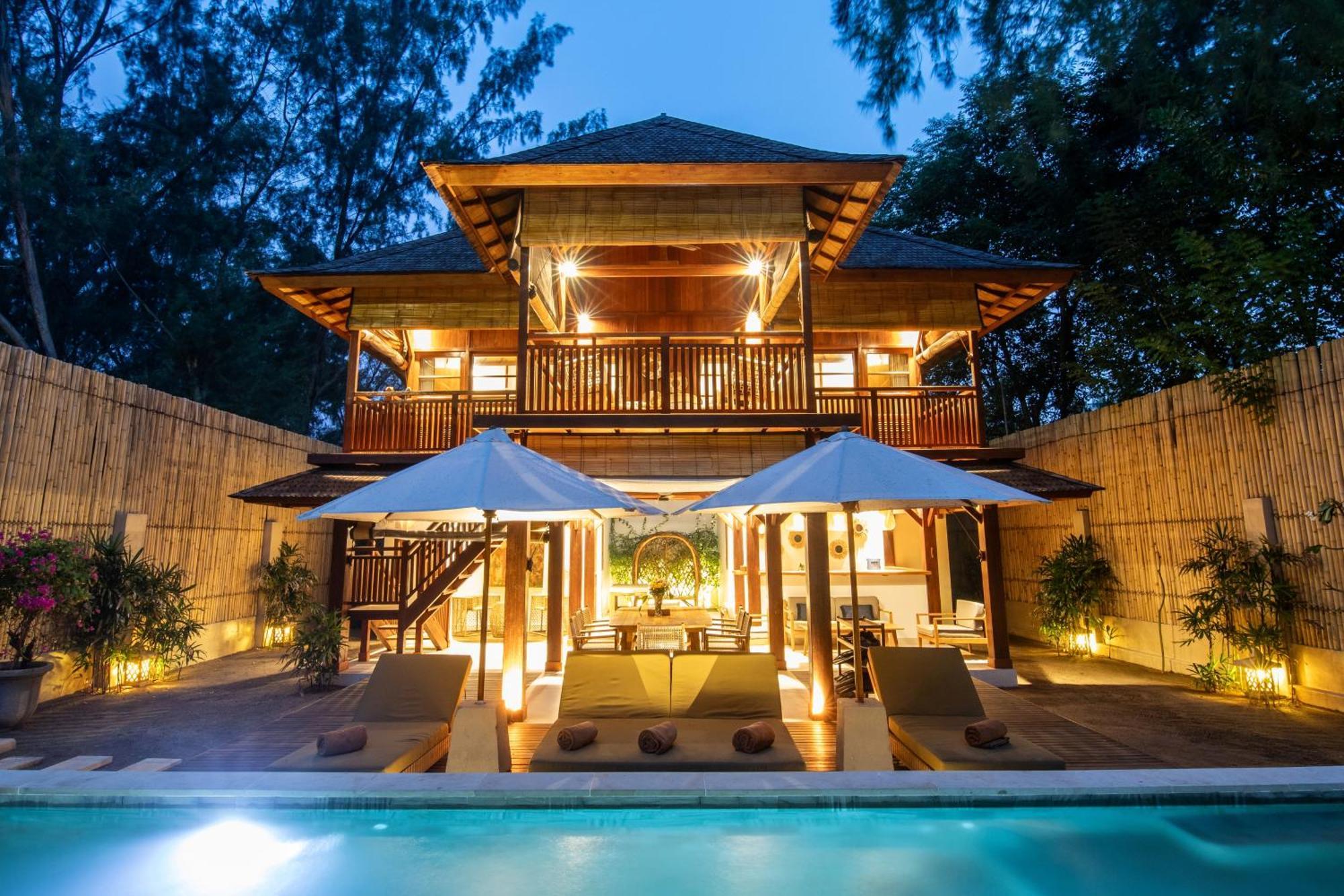 The Gili Beach Resort Gili Trawangan Bagian luar foto
